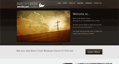 Desktop Screenshot of beechcreekwesleyan.org